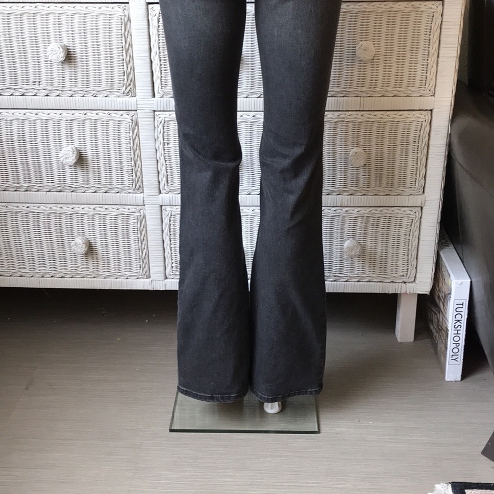 Free People palo alto faded black boot cut jean 26 - Picture 13 of 16
